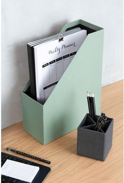 Kartonowy organizer na dokumenty Estelle Canvas Paper Laminate – Bigso