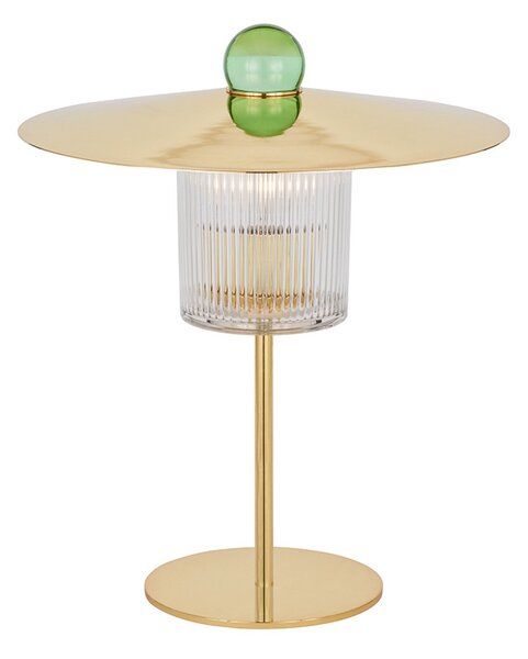 Lampa Stołowa DESIGN BY US, złoty | mosiężny, salon, metal
