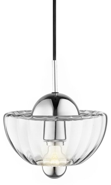 Lampa Wisząca DESIGN BY US, Lotus, ściemnialny, transparentny, salon, szkło, design