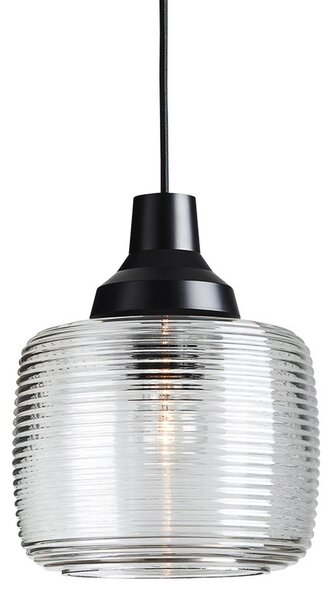 Lampa Wisząca DESIGN BY US, New Wave Stripe, ściemnialny, transparentny, salon, aluminium, design