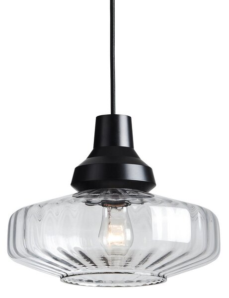 Lampa Wisząca DESIGN BY US, New Wave Optic, ściemnialny, transparentny, salon, aluminium, design