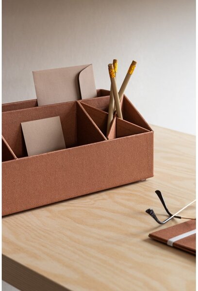 Kartonowy organizer na artykuły papiernicze Elisa Restore Paper Laminate – Bigso