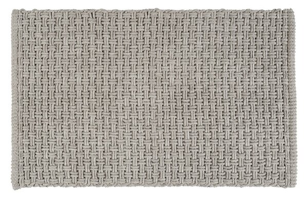 Szary tekstylny dywanik łazienkowy 50x80 cm Ecoli – Wenko