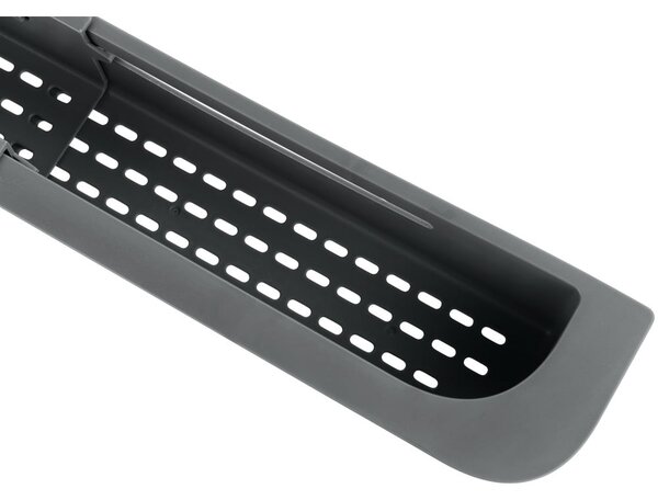 Szary plastikowy teleskopowy ociekacz na zlew 49,5x8,5 cm Fino – Wenko
