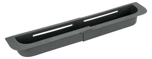 Szary plastikowy teleskopowy ociekacz na zlew 49,5x8,5 cm Fino – Wenko