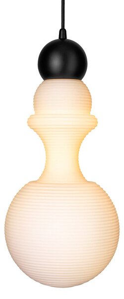 Lampa Wisząca DESIGN BY US, Paris 1920, ściemnialny, biały, salon, szkło, design