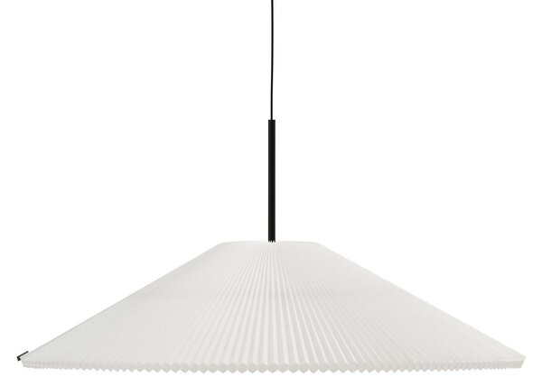 Lampa Wisząca New Works, Nebra, ściemnialny, biały, salon, tkanina | tekstylia, design