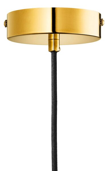 Lampa Wisząca DESIGN BY US, Marble Art, ściemnialny, złoty | mosiężny, salon, marmur, design