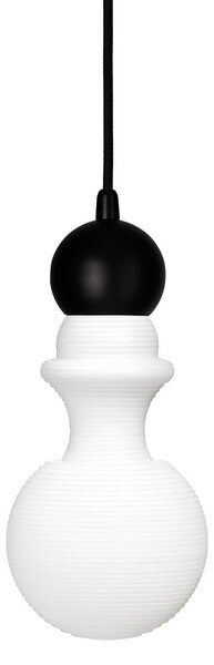 Lampa Wisząca DESIGN BY US, Paris 1920 XS, ściemnialny, biały, salon, szkło, design
