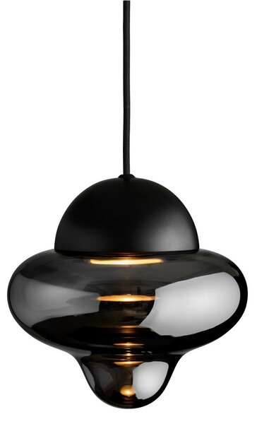 Lampa Wisząca DESIGN BY US, Nutty, ściemnialny, szary, salon, szkło, design