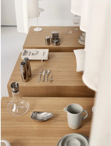 Szaro-beżowe ceramiczne filiżanki zestaw 2 szt. 150 ml Kaffee – Blomus