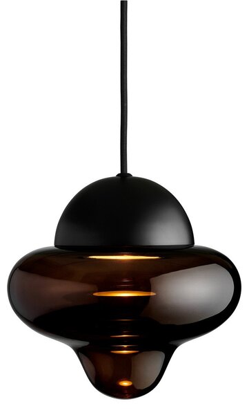 Lampa Wisząca DESIGN BY US, Nutty, ściemnialny, brąz rdzawy, salon, szkło, design