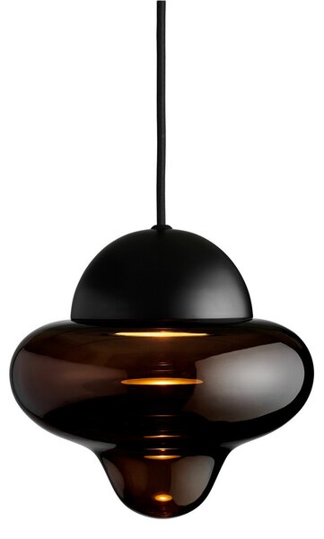 Lampa Wisząca DESIGN BY US, Nutty, ściemnialny, brąz rdzawy, salon, szkło, design