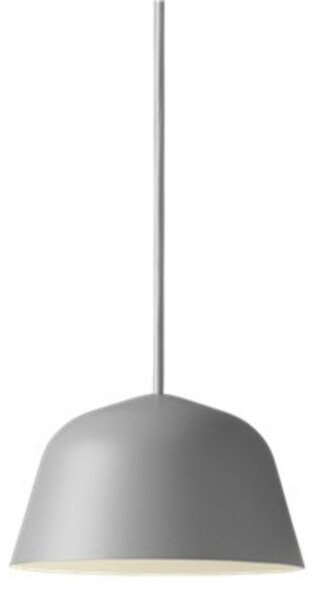 Lampa Wisząca Muuto, szary, jadalnia, aluminium