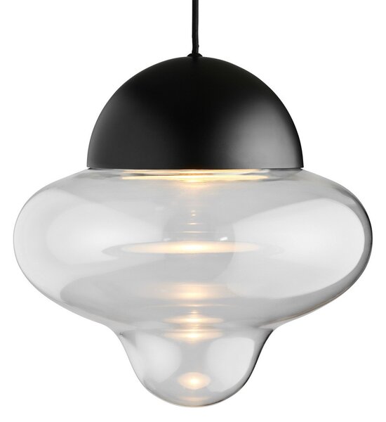 Lampa Wisząca DESIGN BY US, Nutty XL, ściemnialny, transparentny, salon, szkło, design