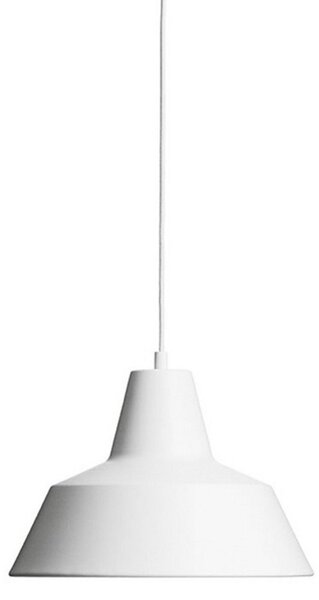 Lampa Wisząca Made By Hand, Workshop W3, ściemnialny, biały, jadalnia, aluminium, design