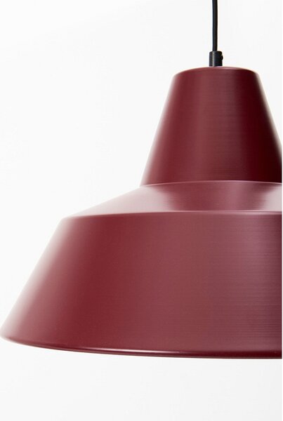 Lampa Wisząca Made By Hand, Workshop W1, ściemnialny, czerwony, jadalnia, aluminium, design