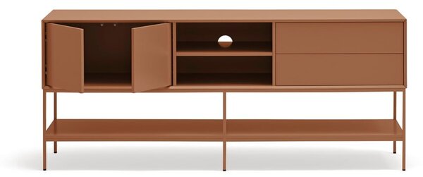 Ceglasta szafka pod TV 175x74x45 cm Platt – Teulat