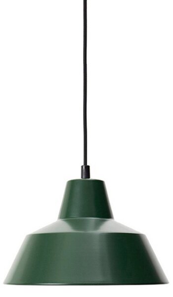 Lampa Wisząca Made By Hand, Workshop W3, ściemnialny, zielony, jadalnia, aluminium, design