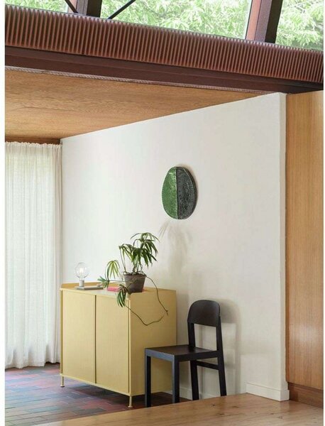 Lampa Stołowa Muuto, szary, salon, aluminium, design