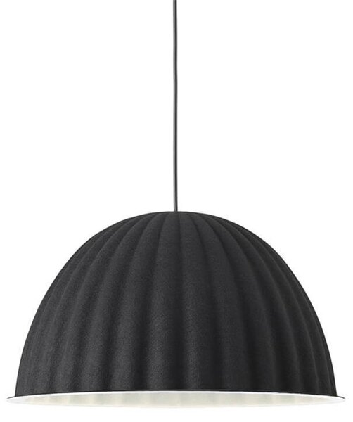 Lampa Wisząca Muuto, ściemnialny, czarny, jadalnia, tkanina | tekstylia