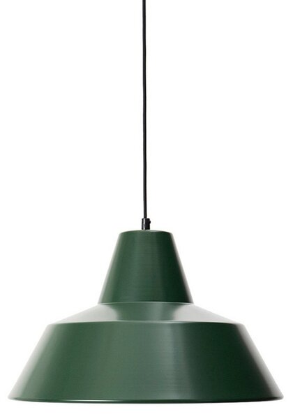 Lampa Wisząca Made By Hand, Workshop W1, ściemnialny, zielony, salon, aluminium, design