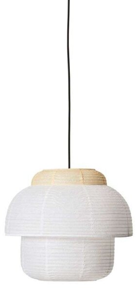 Lampa Wisząca Made By Hand, żółty, jadalnia, papier | karton