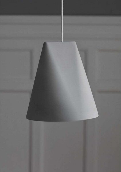 Lampa Wisząca Moebe, szary, salon, inny materiał