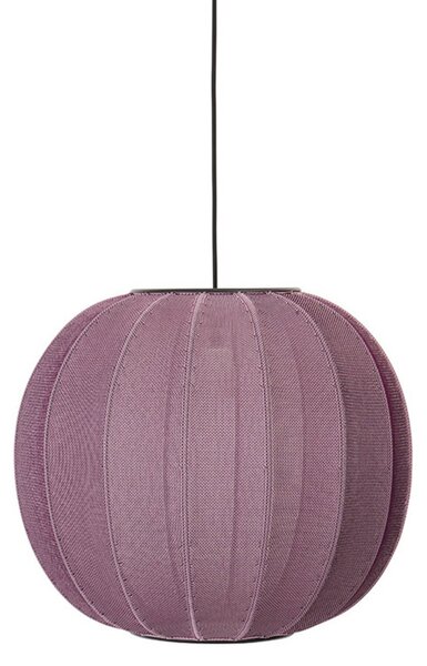 Knit-Wit 45 Round Lampa Wisząca Burgundy - Made By Hand