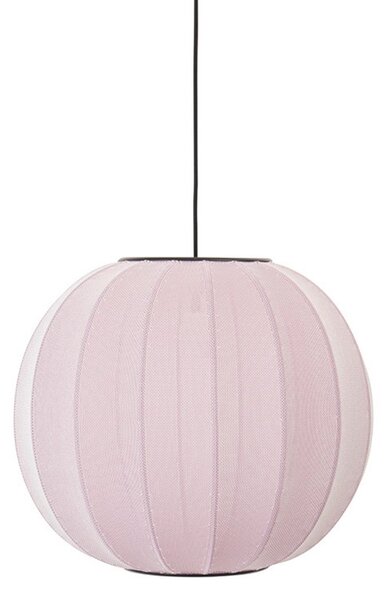 Lampa Wisząca Made By Hand, pudrowy róż, sypialnia, aluminium