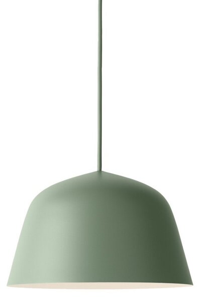 Lampa Wisząca Muuto, zielony, salon, aluminium
