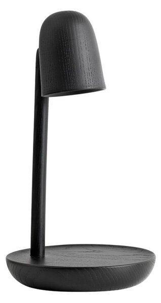 Lampa Stołowa Muuto, czarny, salon, drewno