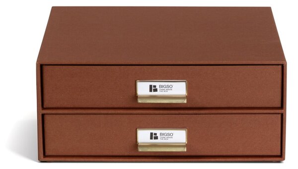 Kartonowy organizer z szufladką Birger Restore Paper Laminate – Bigso