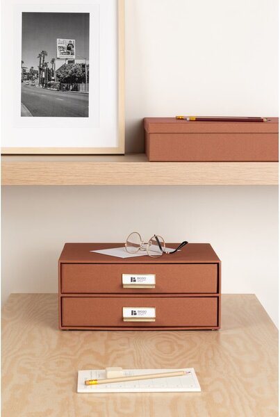 Kartonowy organizer z szufladką Birger Restore Paper Laminate – Bigso