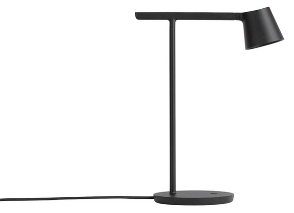 Lampa Stołowa Muuto, ściemnialny, czarny, salon, aluminium