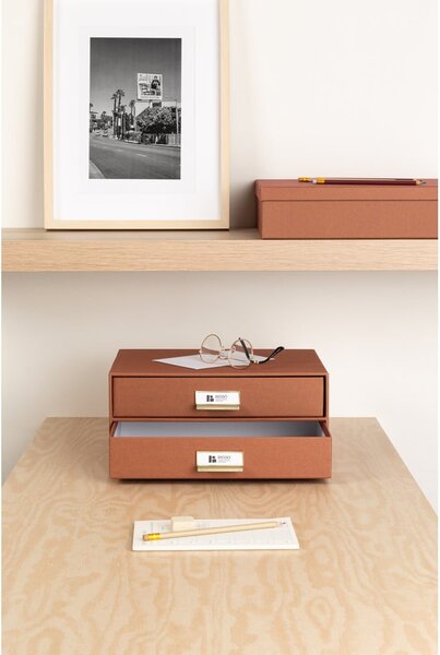 Kartonowy organizer z szufladką Birger Restore Paper Laminate – Bigso