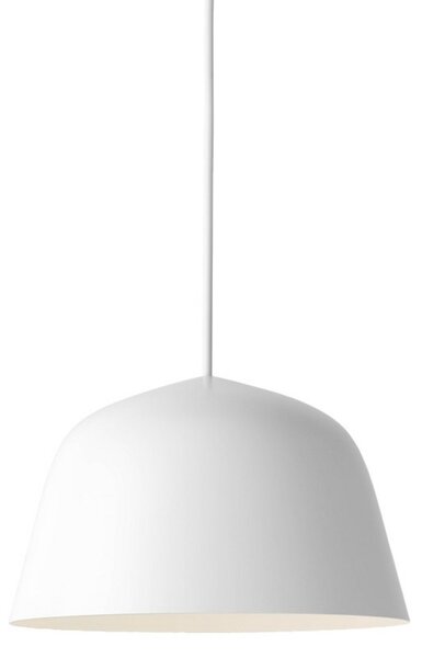 Lampa Wisząca Muuto, biały, salon, aluminium