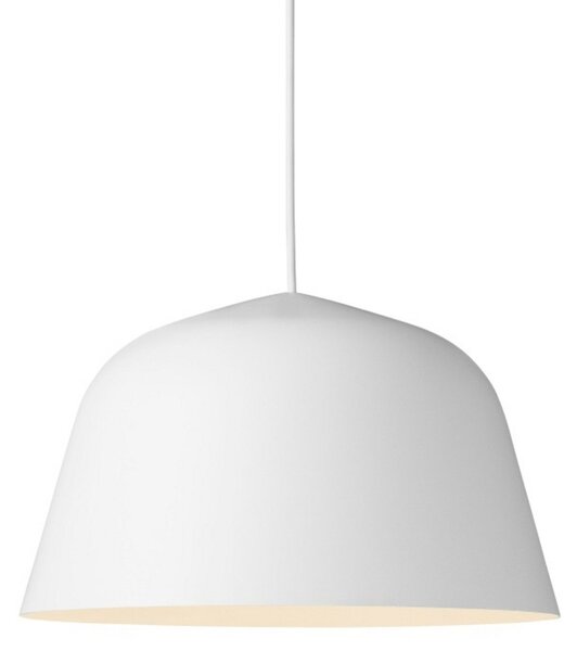 Lampa Wisząca Muuto, biały, jadalnia, aluminium