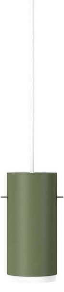 Lampa Wisząca Moebe, zielony, salon, aluminium