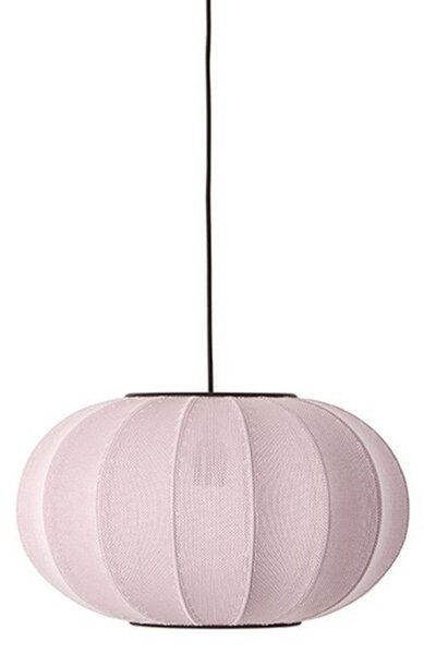 Lampa Wisząca Made By Hand, pudrowy róż, sypialnia, aluminium