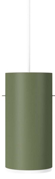 Lampa Wisząca Moebe, zielony, salon, aluminium