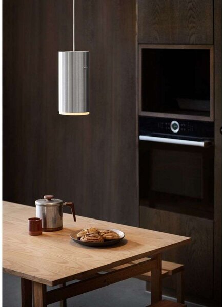 Lampa Wisząca Moebe, metaliczny, salon, aluminium