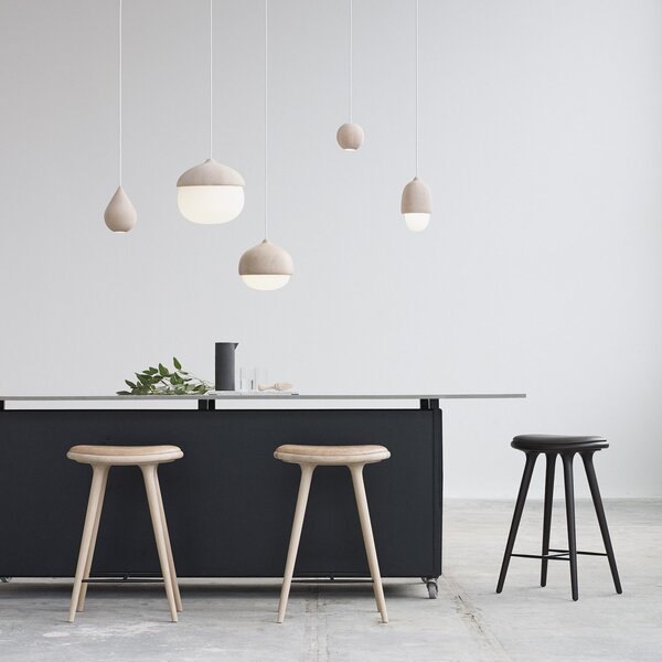 Lampa Wisząca MATER, Terho M, ściemnialny, drewniany, salon, drewno, design