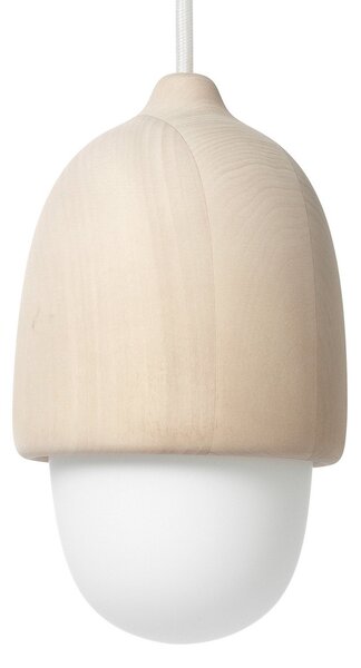 Lampa Wisząca MATER, Terho S, ściemnialny, drewniany, salon, drewno, design