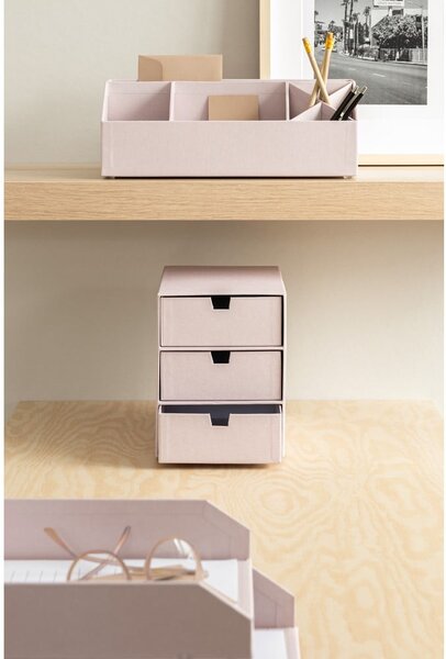 Kartonowy organizer z szufladką Ingrid Restore Paper Laminate – Bigso
