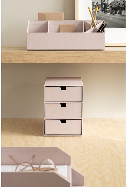 Kartonowy organizer z szufladką Ingrid Restore Paper Laminate – Bigso