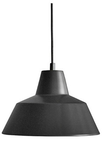 Lampa Wisząca Made By Hand, Workshop W2, ściemnialny, czarny, jadalnia, aluminium, design