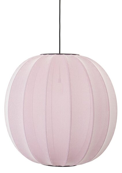 Lampa Wisząca Made By Hand, pudrowy róż, sypialnia, aluminium