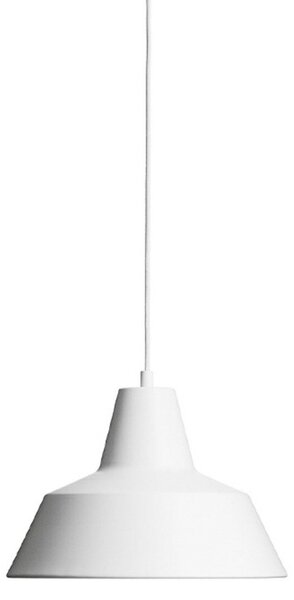 Lampa Wisząca Made By Hand, Workshop W2, ściemnialny, biały, jadalnia, aluminium, design