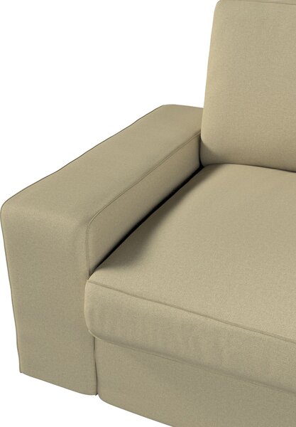 Pokrowiec na sofę Kivik 2-osobową, nierozkładaną kolor zielony tkanina strukturalna